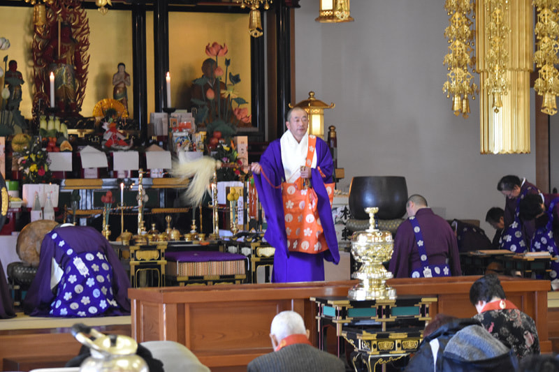 新春開運祈願祭の様子